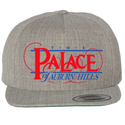 The Palace Of Auburn Hills Wool Snapback Cap