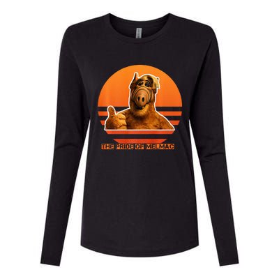 The Pride Of Melmac Alf Alien Vintage Womens Cotton Relaxed Long Sleeve T-Shirt