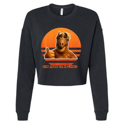 The Pride Of Melmac Alf Alien Vintage Cropped Pullover Crew