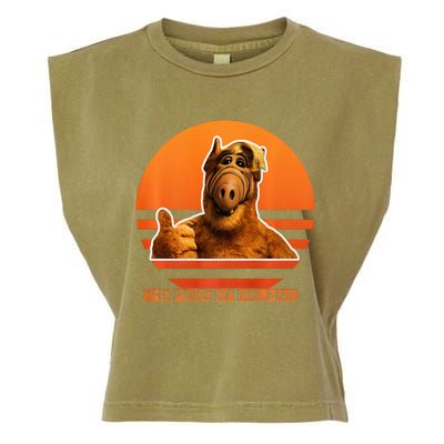 The Pride Of Melmac Alf Alien Vintage Garment-Dyed Women's Muscle Tee