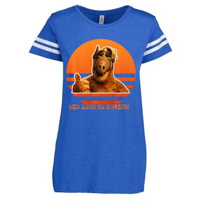 The Pride Of Melmac Alf Alien Vintage Enza Ladies Jersey Football T-Shirt