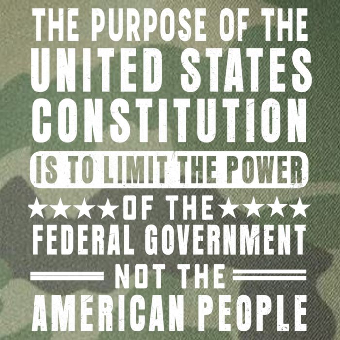 The Purpose Of The United States Constitution Is To Limit Gift Legacy Tie Dye Trucker Hat
