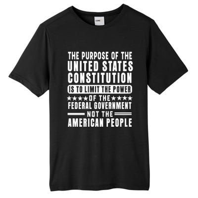 The Purpose Of The United States Constitution Is To Limit Gift Tall Fusion ChromaSoft Performance T-Shirt