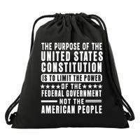 The Purpose Of The United States Constitution Is To Limit Gift Drawstring Bag