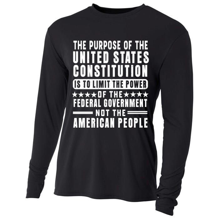 The Purpose Of The United States Constitution Is To Limit Gift Cooling Performance Long Sleeve Crew