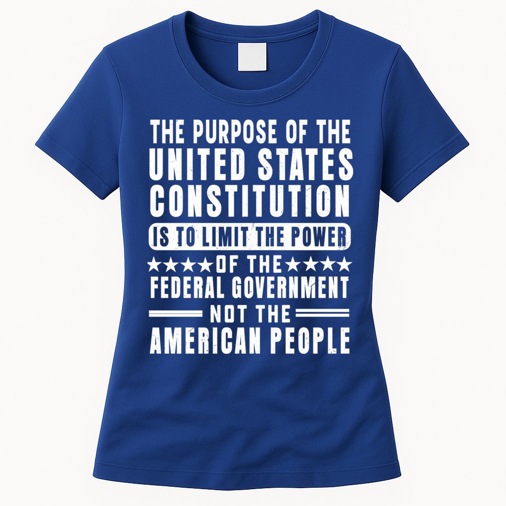 The Purpose Of The United States Constitution Is To Limit Gift Womens T-Shirt
