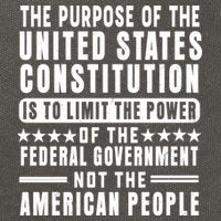 The Purpose Of The United States Constitution Is To Limit Gift Cotton Canvas Backpack