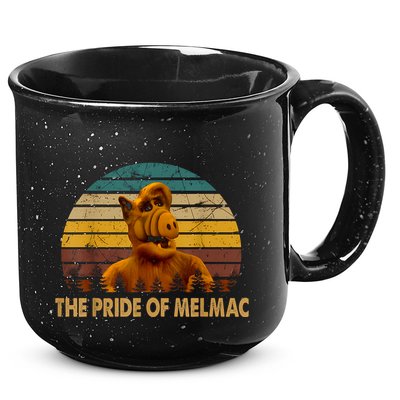 The Pride Of Melmac Alf Alien Vintage 15oz Campfire Ceramic Mug