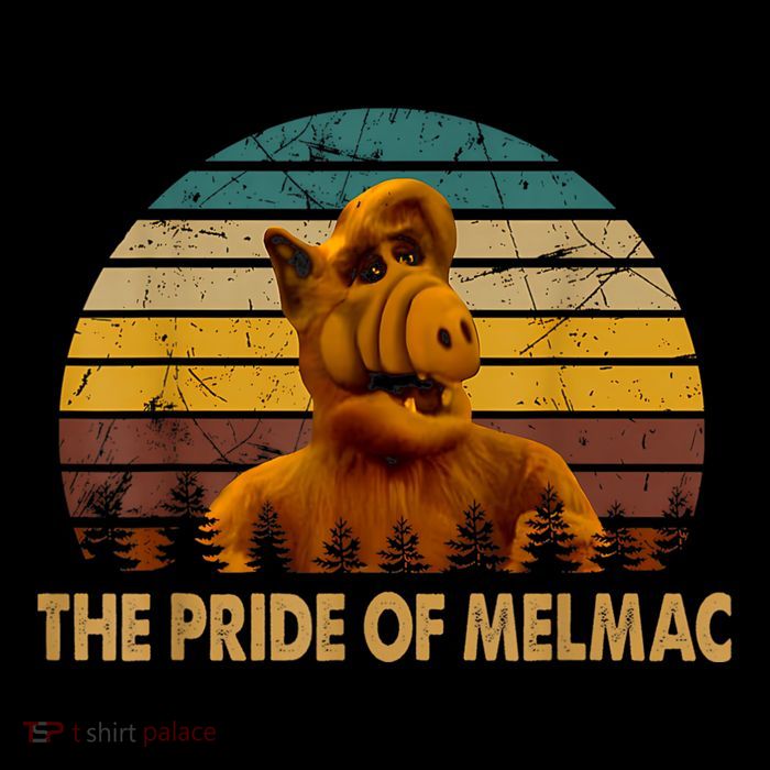 The Pride Of Melmac Alf Alien Vintage Flatbill Hat