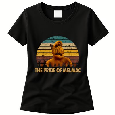 The Pride Of Melmac Alf Alien Vintage Womens T-Shirt