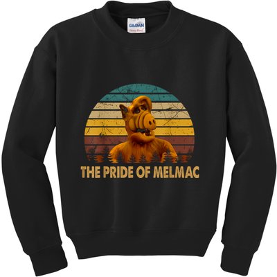 The Pride Of Melmac Alf Alien Vintage Kids Sweatshirt