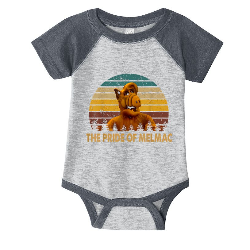 The Pride Of Melmac Alf Alien Vintage Infant Baby Jersey Bodysuit