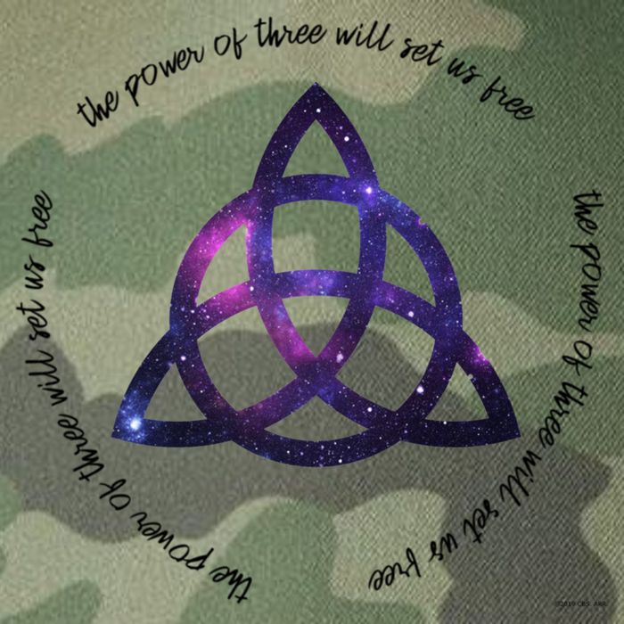 The Power Of Three Charmed Legacy Tie Dye Trucker Hat