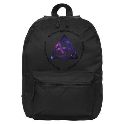 The Power Of Three Charmed 16 in Basic Backpack
