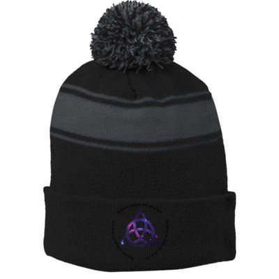 The Power Of Three Charmed Stripe Pom Pom Beanie