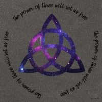 The Power Of Three Charmed Cotton Canvas Backpack