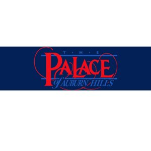 The Palace Of Auburn Hills Bumper Sticker