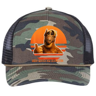 The Pride Of Melmac Alf Alien Retro Rope Trucker Hat Cap