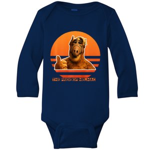 The Pride Of Melmac Alf Alien Baby Long Sleeve Bodysuit