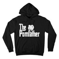 The Pomfather - Pom Father Funny Dog Dad Pomeranian Lover Hoodie