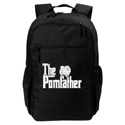 The Pomfather - Pom Father Funny Dog Dad Pomeranian Lover Backpack