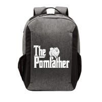 The Pomfather - Pom Father Funny Dog Dad Pomeranian Lover Vector Backpack