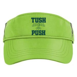 Tush Push Philadelphia Football Adult Drive Performance Visor