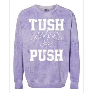 Tush Push Philadelphia Football Colorblast Crewneck Sweatshirt