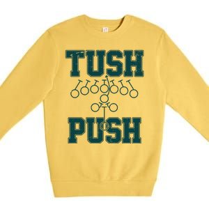 Tush Push Philadelphia Football Premium Crewneck Sweatshirt