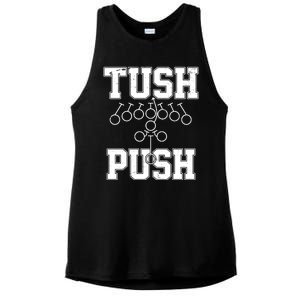 Tush Push Philadelphia Football Ladies PosiCharge Tri-Blend Wicking Tank