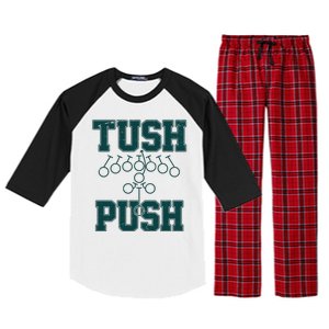 Tush Push Philadelphia Football Raglan Sleeve Pajama Set