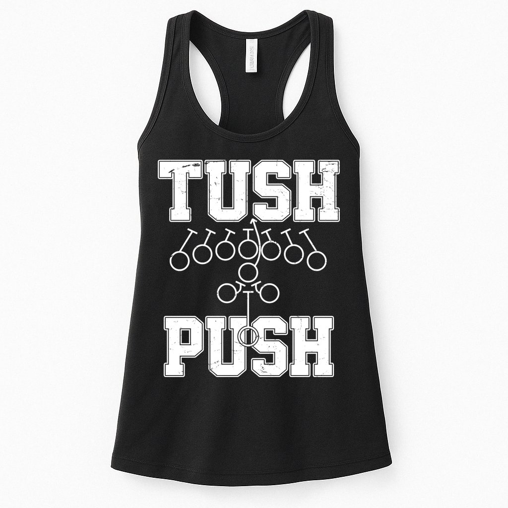 Tush Push Philadelphia Football Womens Tank Top