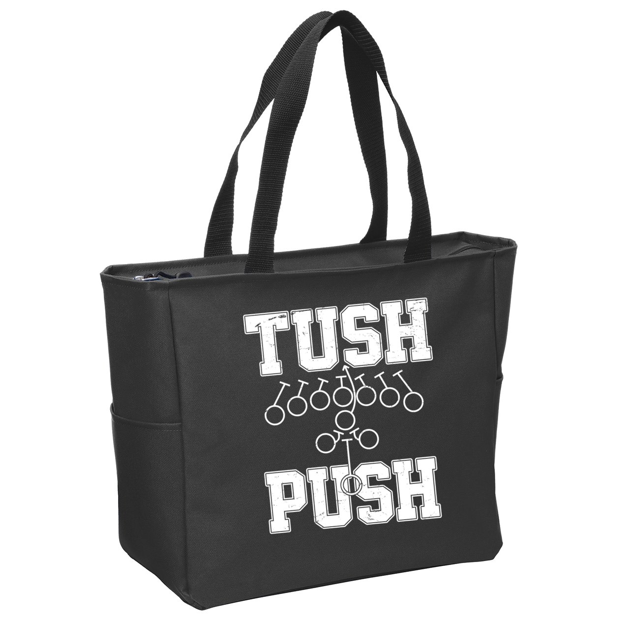 Tush Push Philadelphia Football Zip Tote Bag