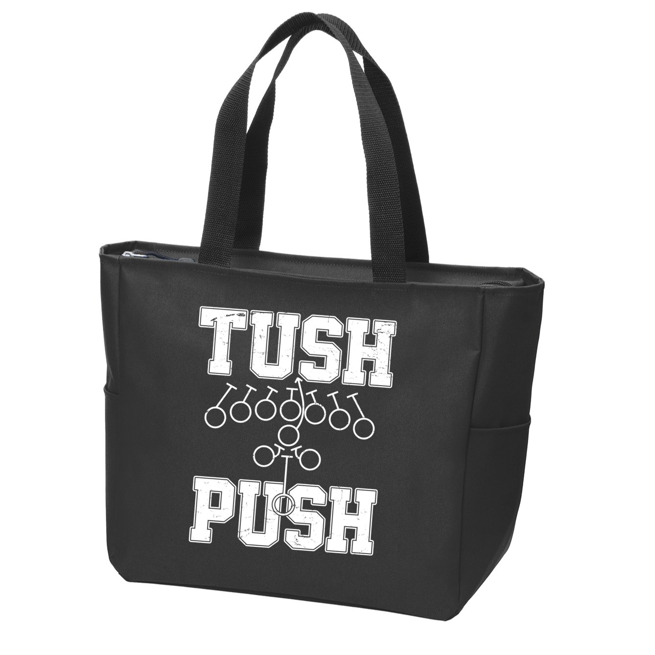 Tush Push Philadelphia Football Zip Tote Bag