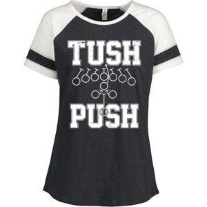 Tush Push Philadelphia Football Enza Ladies Jersey Colorblock Tee