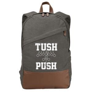 Tush Push Philadelphia Football Cotton Canvas Backpack