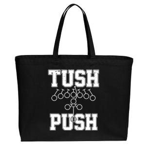 Tush Push Philadelphia Football Cotton Canvas Jumbo Tote