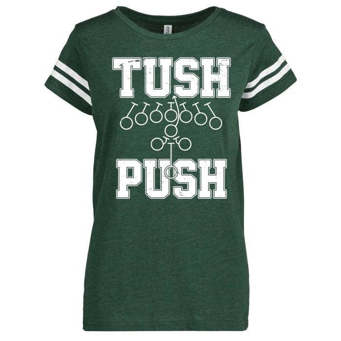 Tush Push Philadelphia Football Enza Ladies Jersey Football T-Shirt