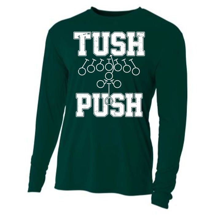 Tush Push Philadelphia Football Cooling Performance Long Sleeve Crew