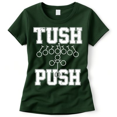 Tush Push Philadelphia Football Womens T-Shirt