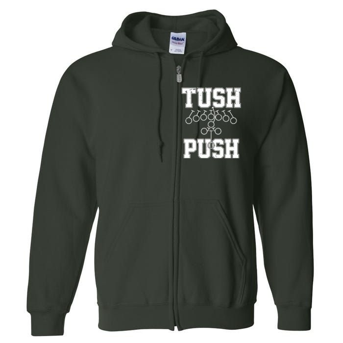 Tush Push Philadelphia Football Full Zip Hoodie