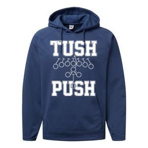 Tush Push Philadelphia Football Performance Fleece Hoodie