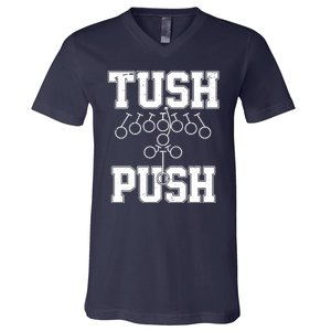 Tush Push Philadelphia Football V-Neck T-Shirt