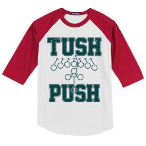 Tush Push Philadelphia Football Kids Colorblock Raglan Jersey