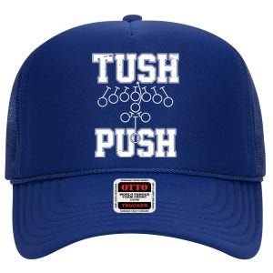 Tush Push Philadelphia Football High Crown Mesh Back Trucker Hat