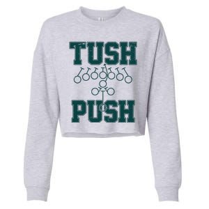 Tush Push Philadelphia Football Cropped Pullover Crew