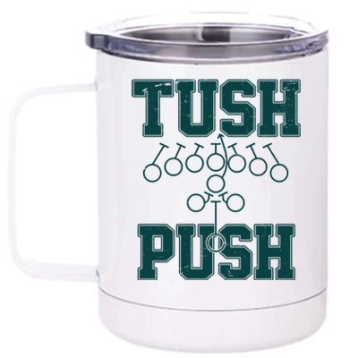 Tush Push Philadelphia Football 12 oz Stainless Steel Tumbler Cup