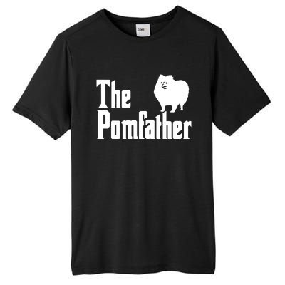 The Pomfather Pomeranian Daddy Pom Dog Lover Pomsky Owners Tall Fusion ChromaSoft Performance T-Shirt