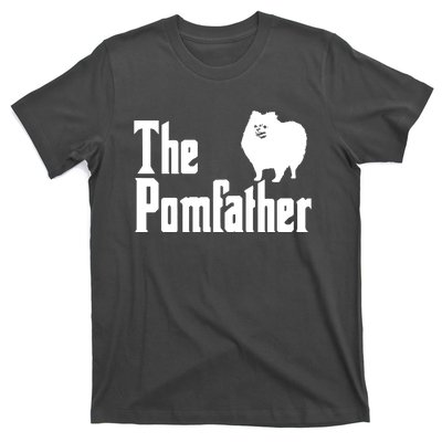 The Pomfather Pomeranian Daddy Pom Dog Lover Pomsky Owners T-Shirt