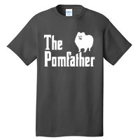 The Pomfather Pomeranian Daddy Pom Dog Lover Pomsky Owners Tall T-Shirt